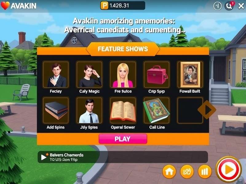 Avakin School Memories Game Screenshot